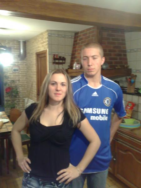 Mon ti frere Romain et moi