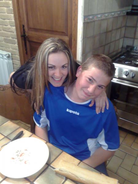 le ti frere Maxime et moi