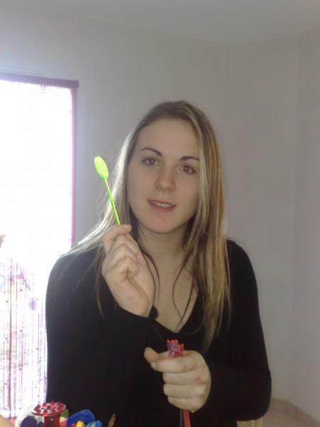 moi et ma tite raquette cadeau